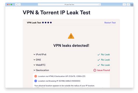 webrtc leak|Test de fuite dadresse IP & WebRTC